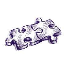 Puzzle piece illustration
